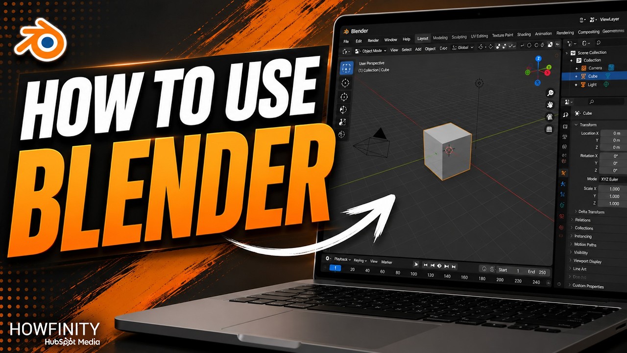 How To Use Blender cover art