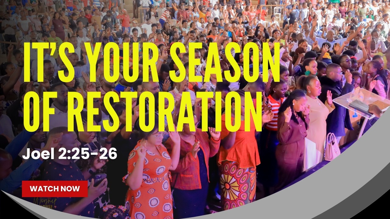 It's Your Season Of Restoration | 12 O'clock Sunday Service cover art