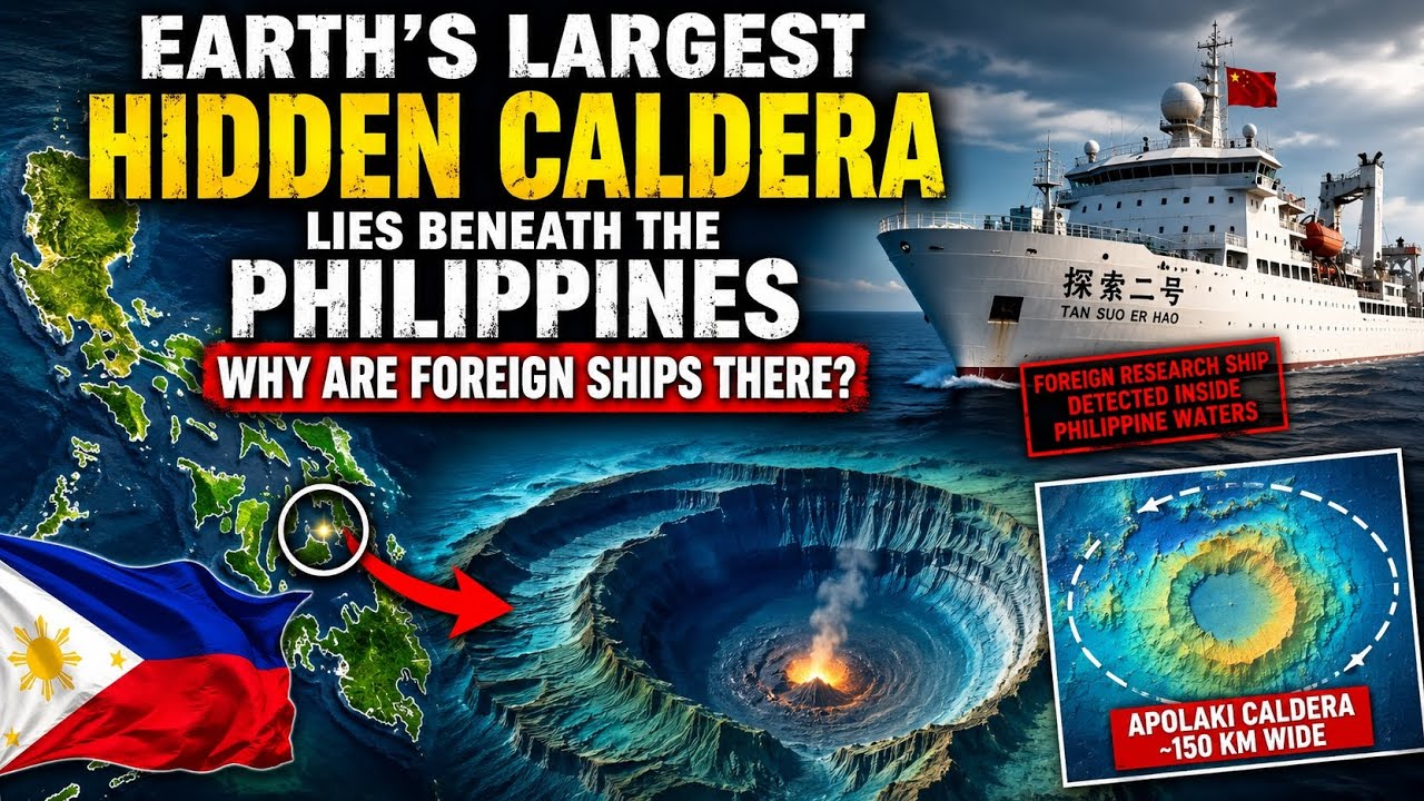 Earth's Largest Hidden Caldera Lies Beneath the Philippines—Why Are Foreign Ships There? cover art