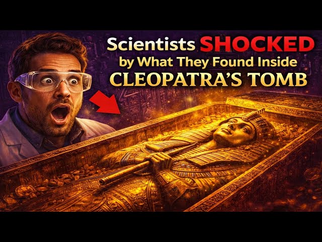 "Scientists SHOCKED by What They Found Inside Cleopatra's Tomb" cover art