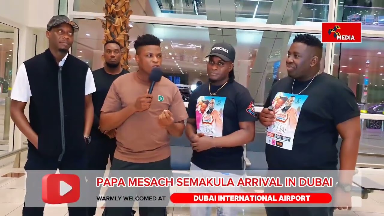 Arrival in Dubai - Mesach Semakula 2025 cover art