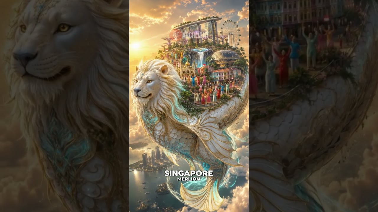 Countries re-imagined (Mythical Creatures Parade of Nations Part 1) | Archlight Media cover art