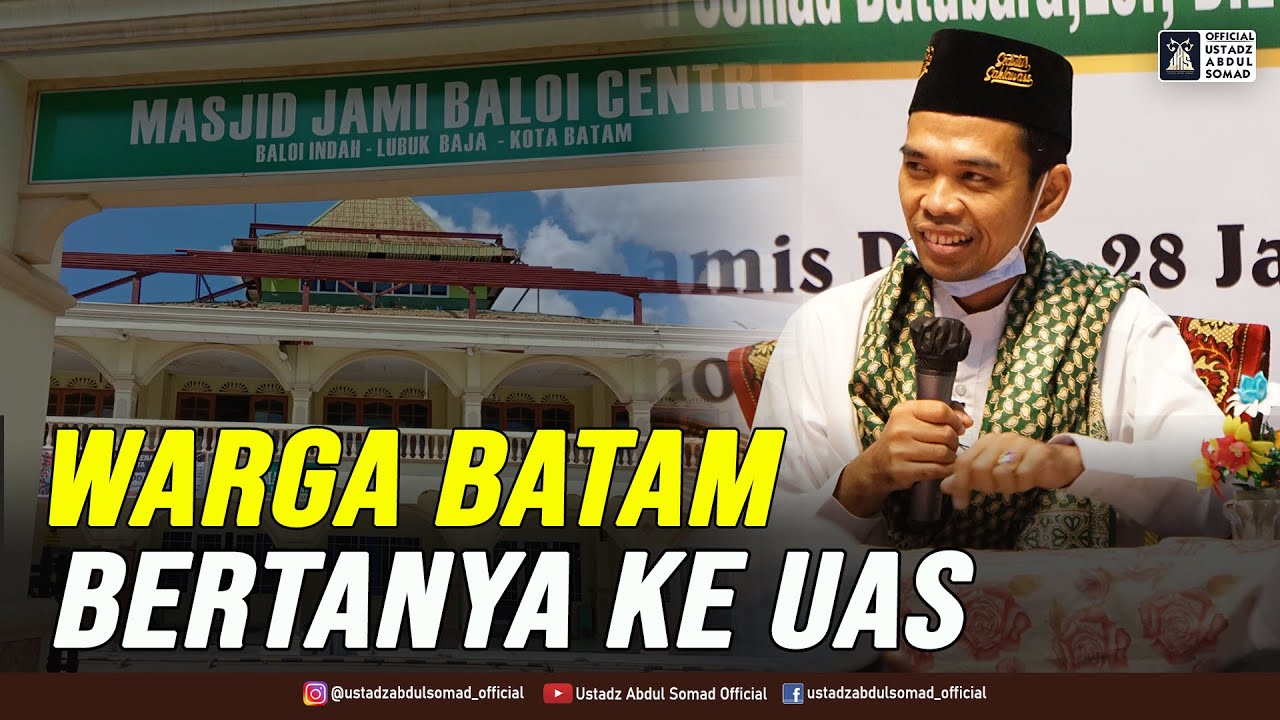 TANYA JAWAB KAJIAN SUBUH | Masjid Jami' Baloi, Batam, Kepulauan Riau 28.1.2021 cover art