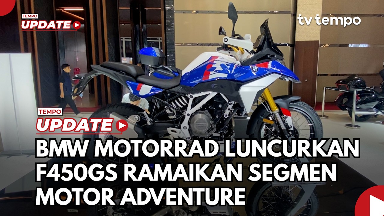 BMW Motorrad Luncurkan F450GS, Ramaikan Segmen Motor Adventure cover art