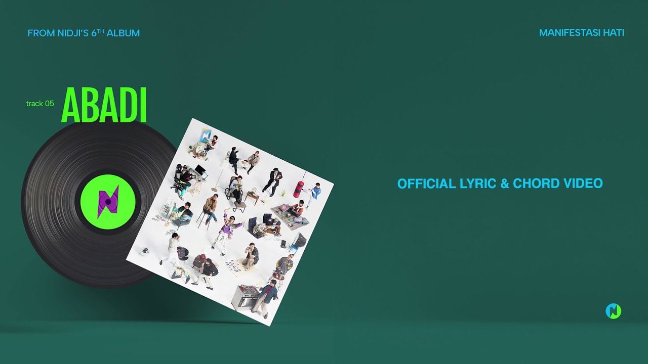 NIDJI - ABADI (Official Lyric & Chord Video) cover art