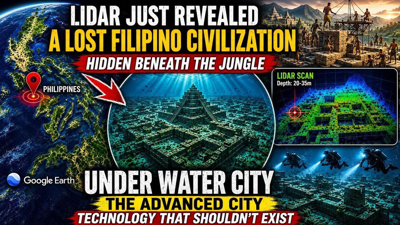 LiDAR Just Revealed a Lost Filipino Civilization Hidden Beneath the Jungle and underwater City cover art