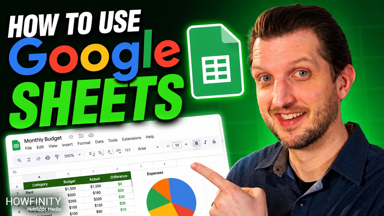 How To Use Google Sheets cover art