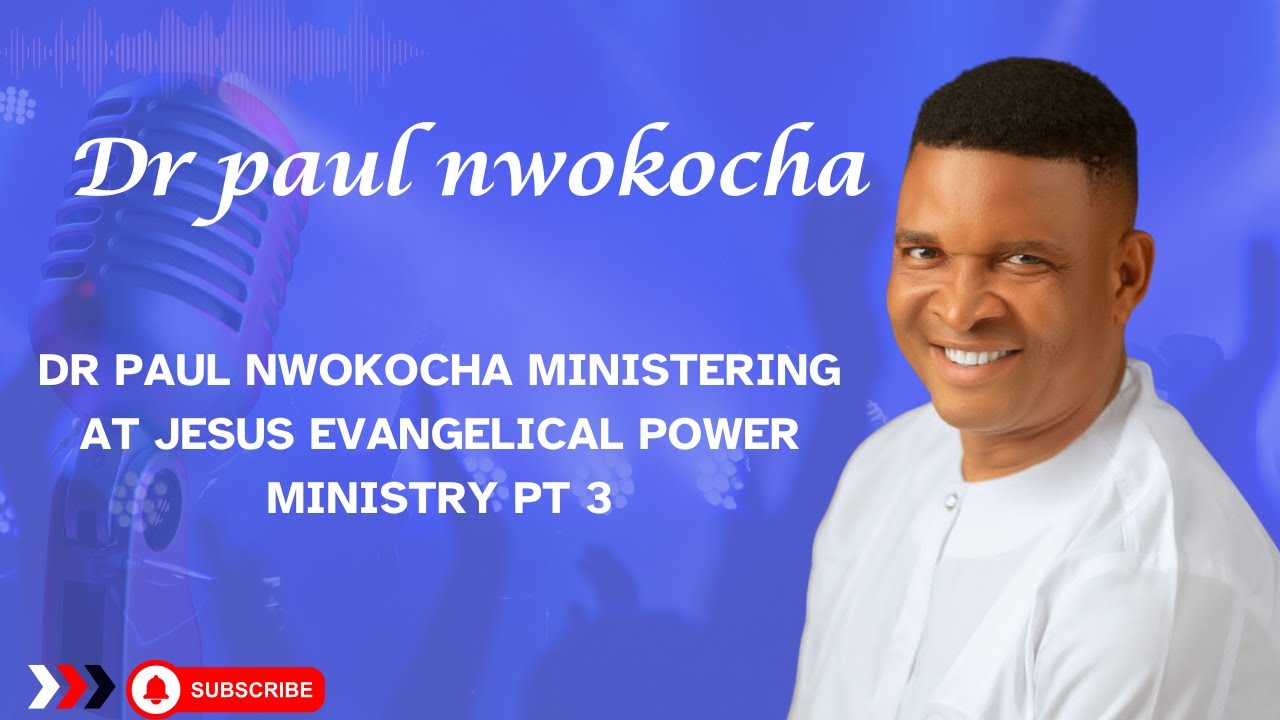 Dr paul nwokocha Ministering at Jesus evangelical power ministry  PT 3#music #music cover art