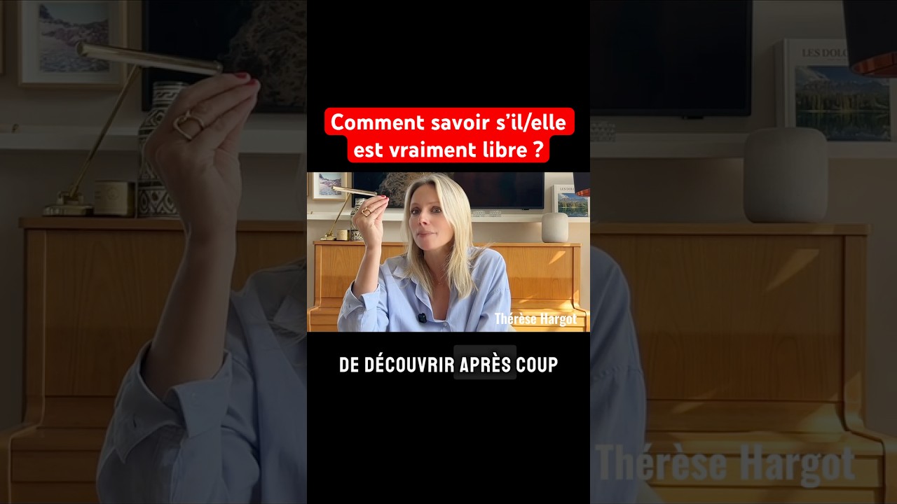 Comment savoir s’il / elle est vraiment libre ? # relations #amourconscient #dating #theresehargot cover art