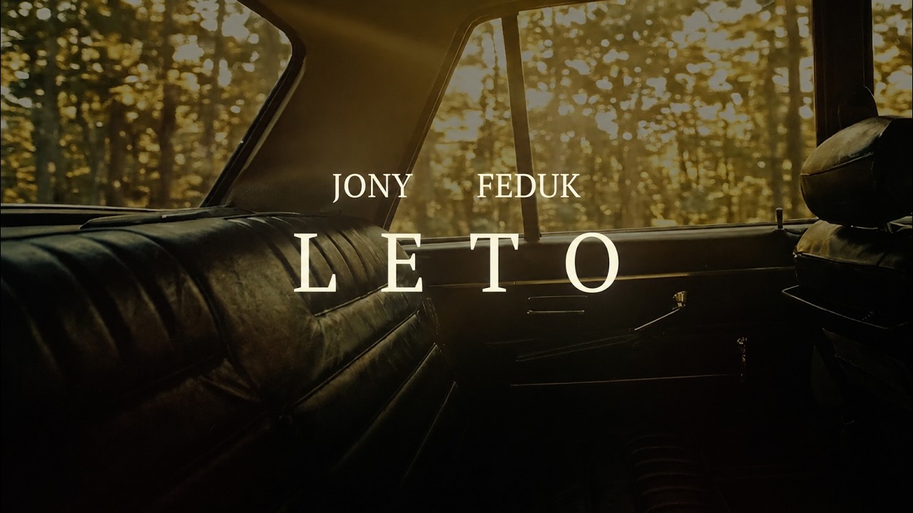JONY, FEDUK - LETO (Lyrics Video) cover art