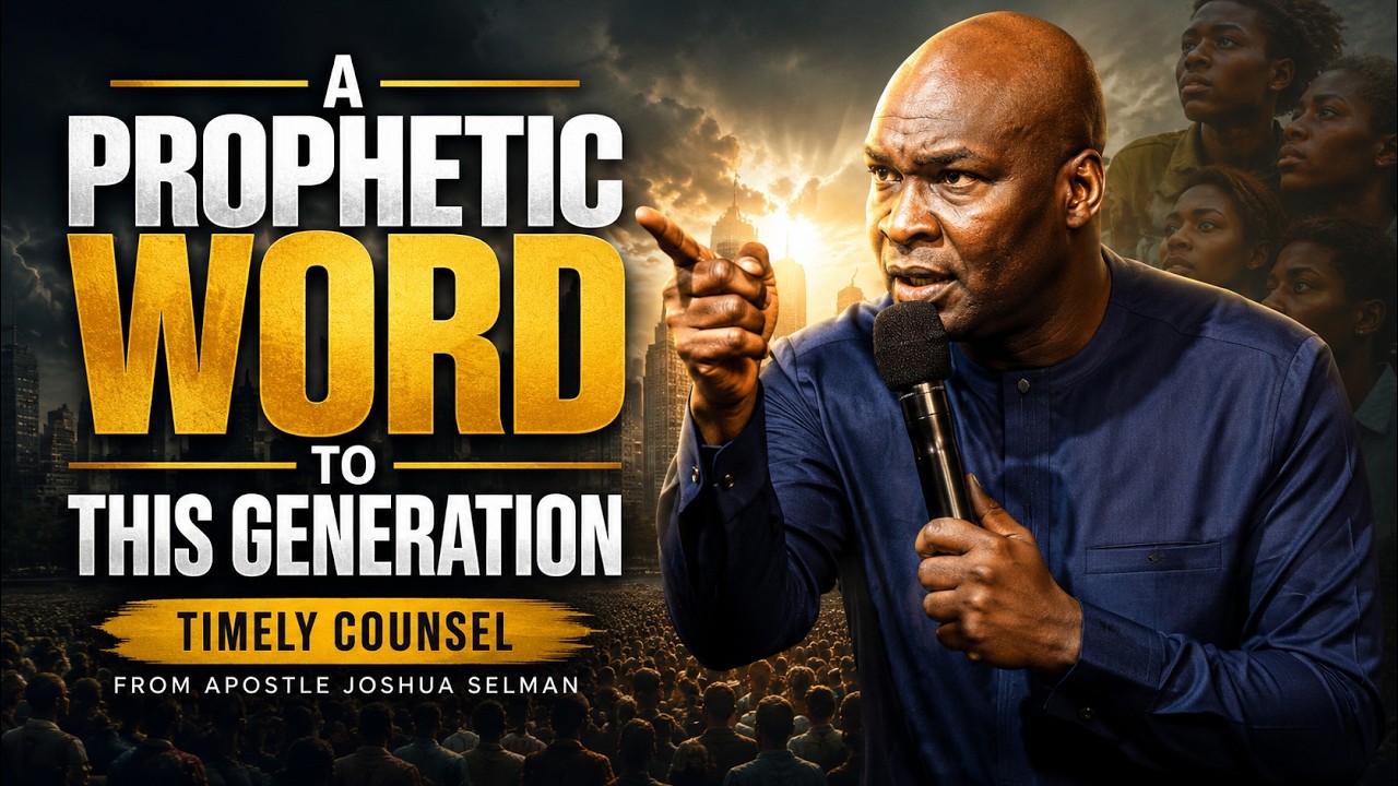 A Prophetic Word to This Generation | Timely Counsel from Apostle Joshua Selman cover art