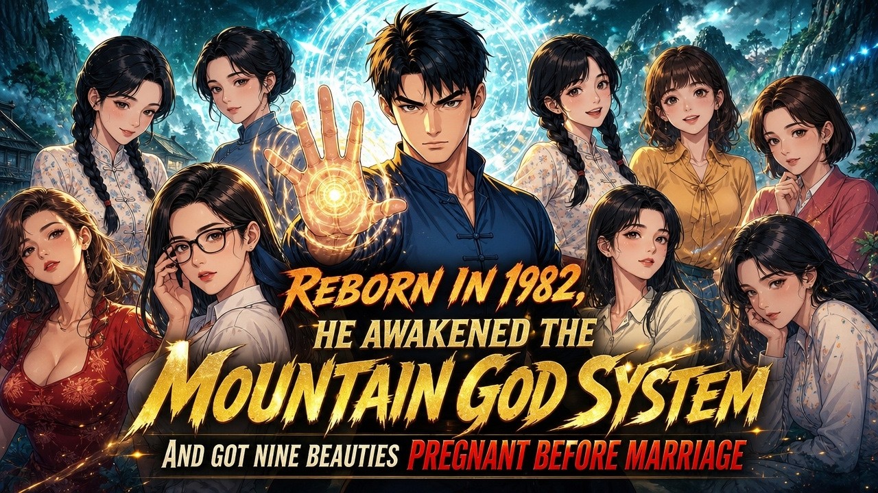 Reborn in 1982, he awakened the Mountain God System and got nine beauties pregnant before marriage. cover art