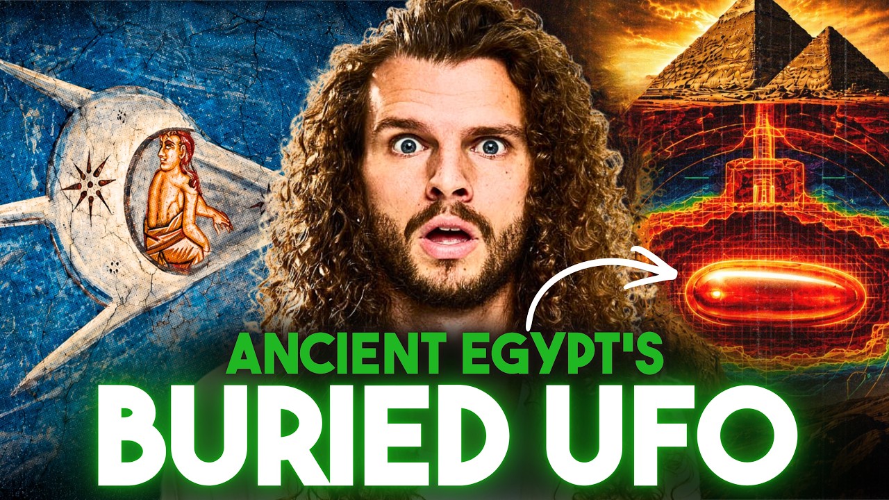 The UFO Hidden Under an Egyptian Pyramid cover art