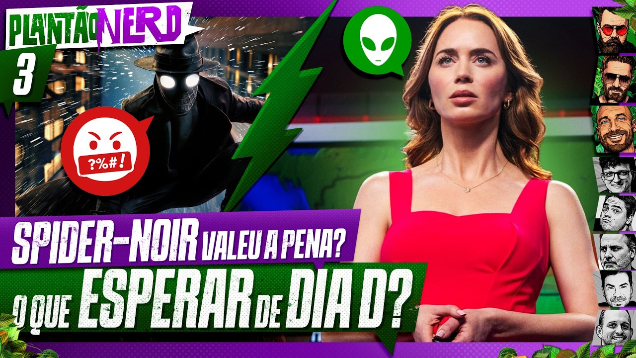 ARANHA NOIR + O QUE ESPERAR DE DIA D? + NOVA TEMPORADA DE X-MEN ‘97 - Plantão Nerd. #003 cover art