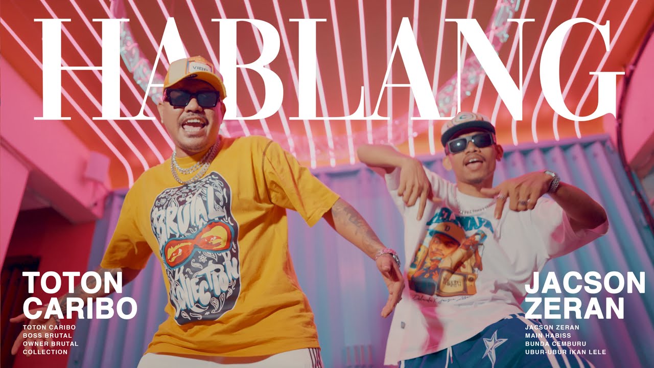 TOTON CARIBO - HABLANG FEAT JACSON ZERAN (OFFICIAL MUSIC VIDEO) cover art