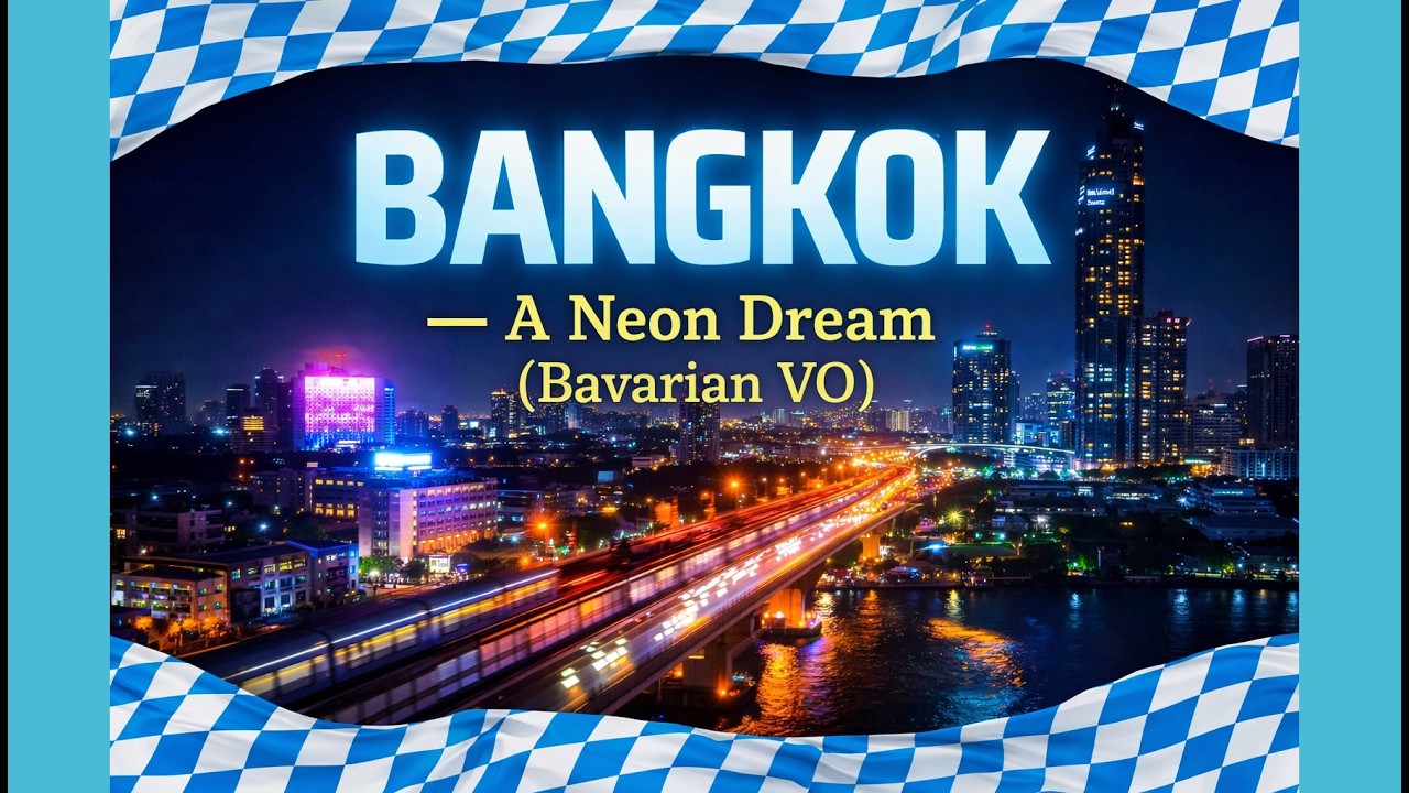 BANGKOK — A Neon Dream (Bavarian VO) cover art