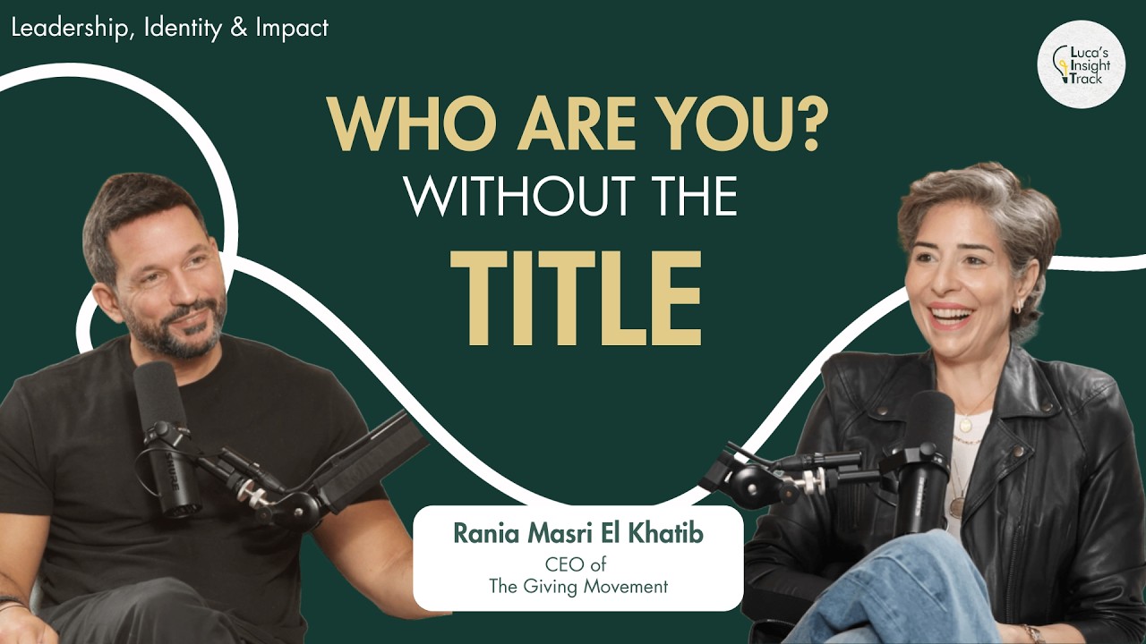 Rania El Khatib Interview CEO The Giving Movement on Leadership, Mental Health & Brand Authenticity cover art