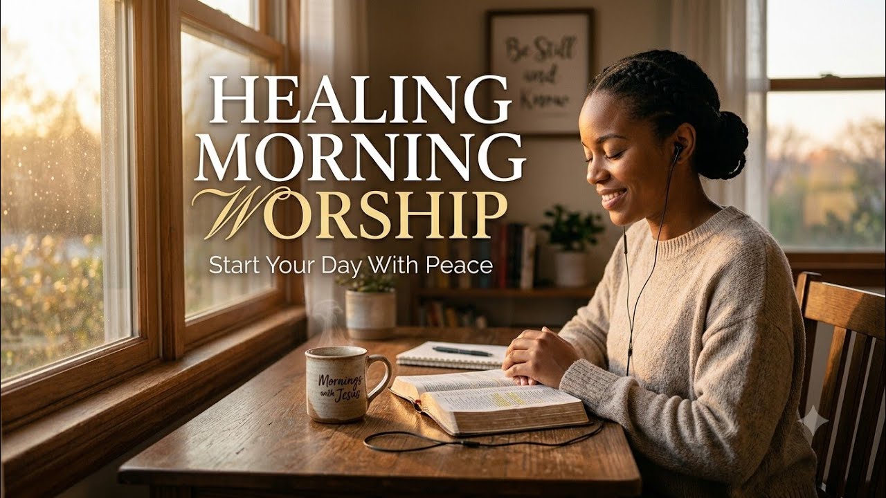 Healing Morning Worship: Peaceful Instrumental Music for Prayer & Bible Study cover art
