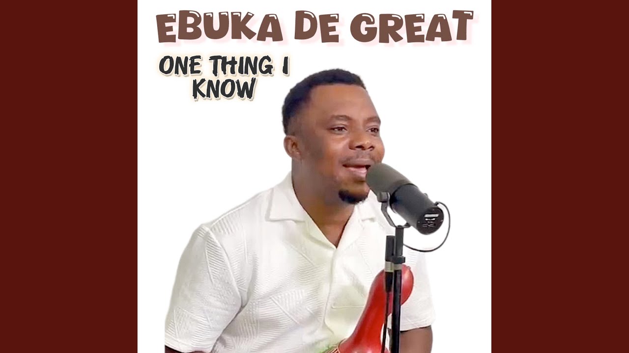 One Thing I Know cover art