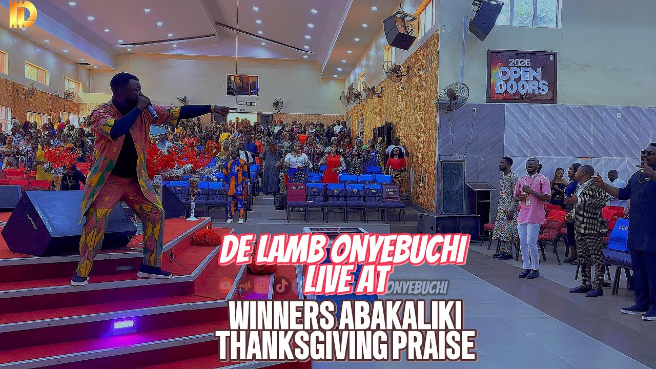 Thanksgiving praise with De Lamb Onyebuchi at LFC Abakaliki cover art