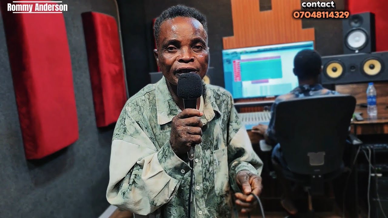 Elderly highlife artist Rommy Anderson has a unique style. cover art