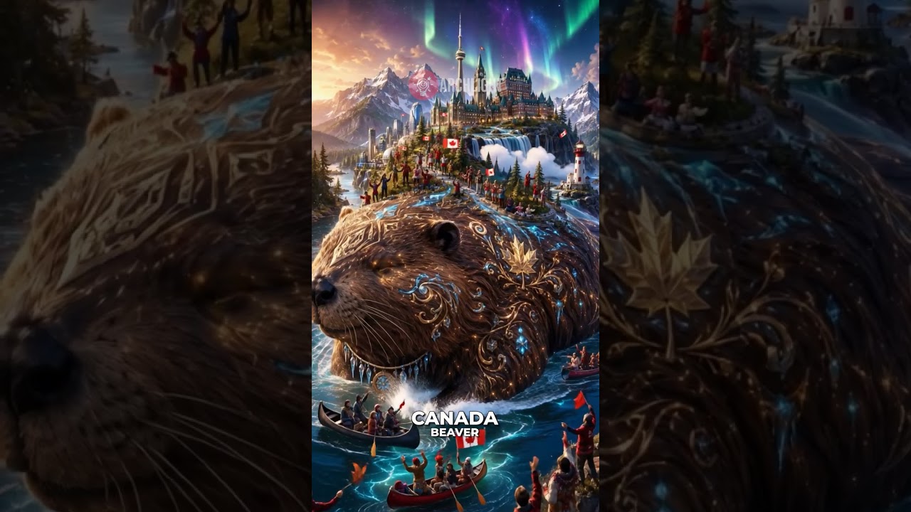 Countries re-imagined (Mythical Creatures Parade of Nations Part 2) | Archlight Media cover art