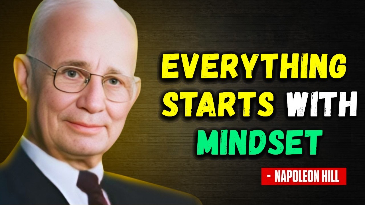 Your Mindset is Everything - Stay Calm & Confident | Napoleon Hill cover art