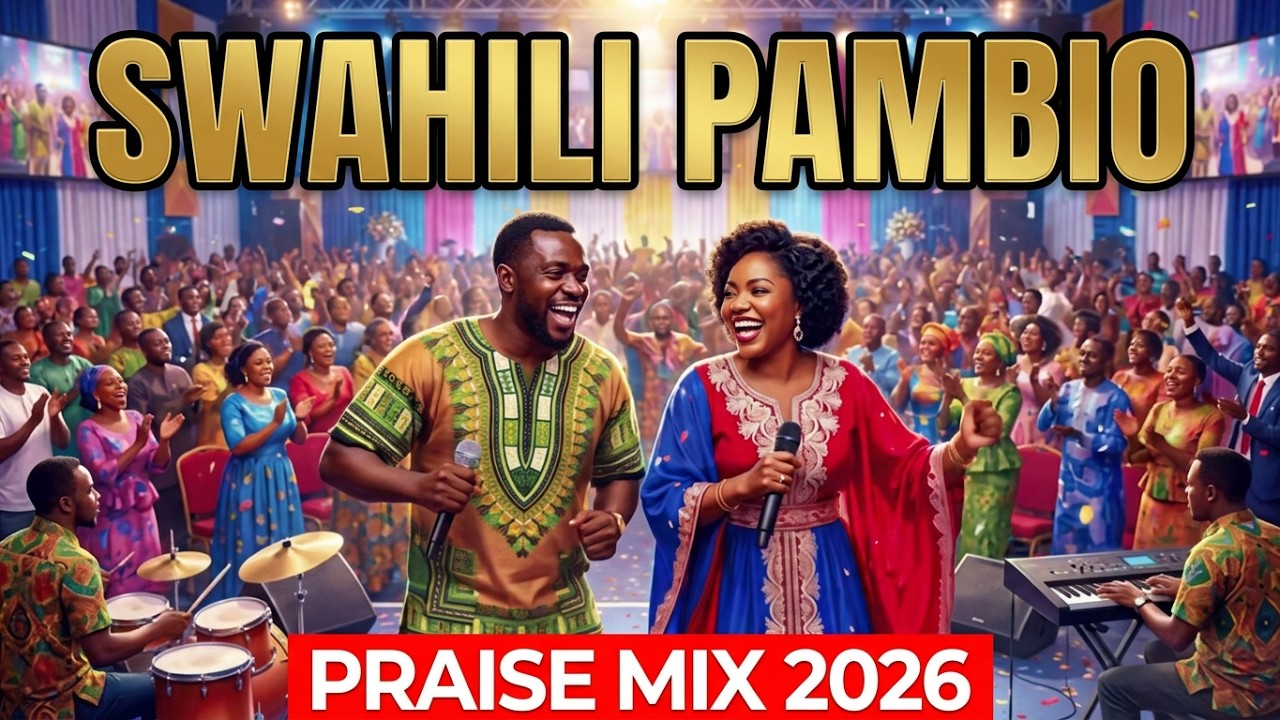 SWAHILI PAMBIO PRAISE π₯ Afro Gospel Dance Mix 2026 | Kenya & Tanzania Worship cover art