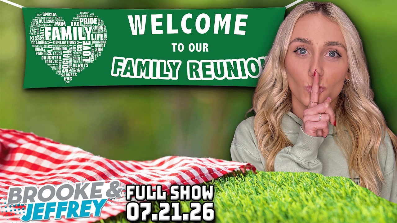 Cousin Crush Awkward Call, Junk Food Day Celebration + Beat Brooke Trivia | FULL SHOW 7/21/26 cover art