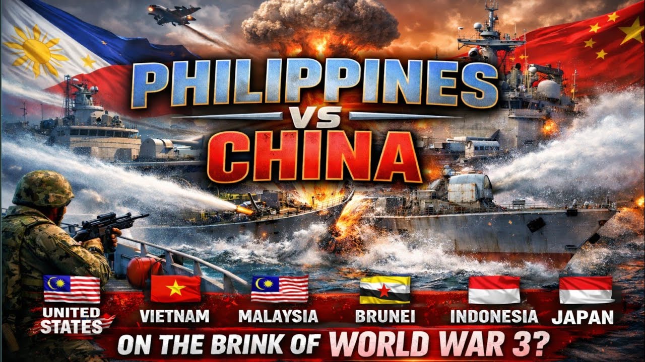 Philippines vs China: On the Brink of World War 3 cover art