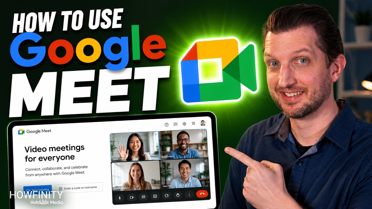 How To Use Google Meet cover art