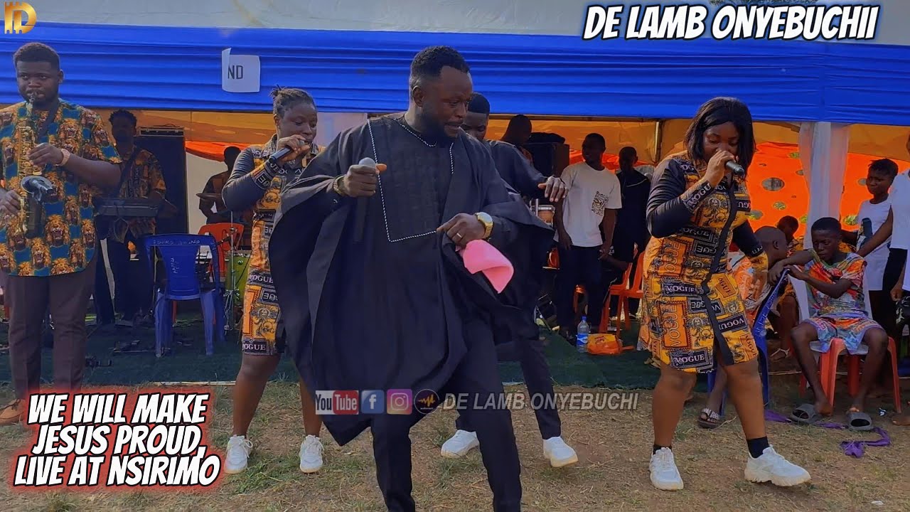 I will make Jesus proud by De Lamb Onyebuchi live at Nsirimo cover art