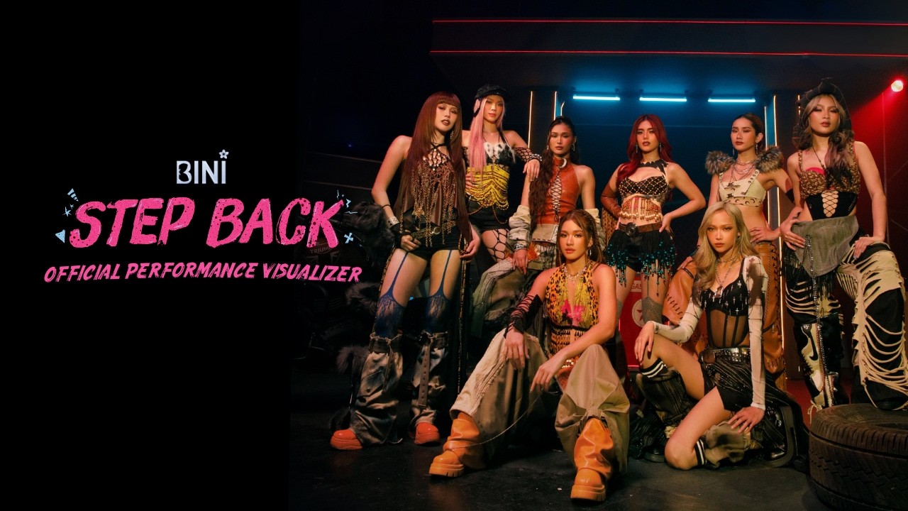 BINI | 'Step Back' Performance Visualizer cover art