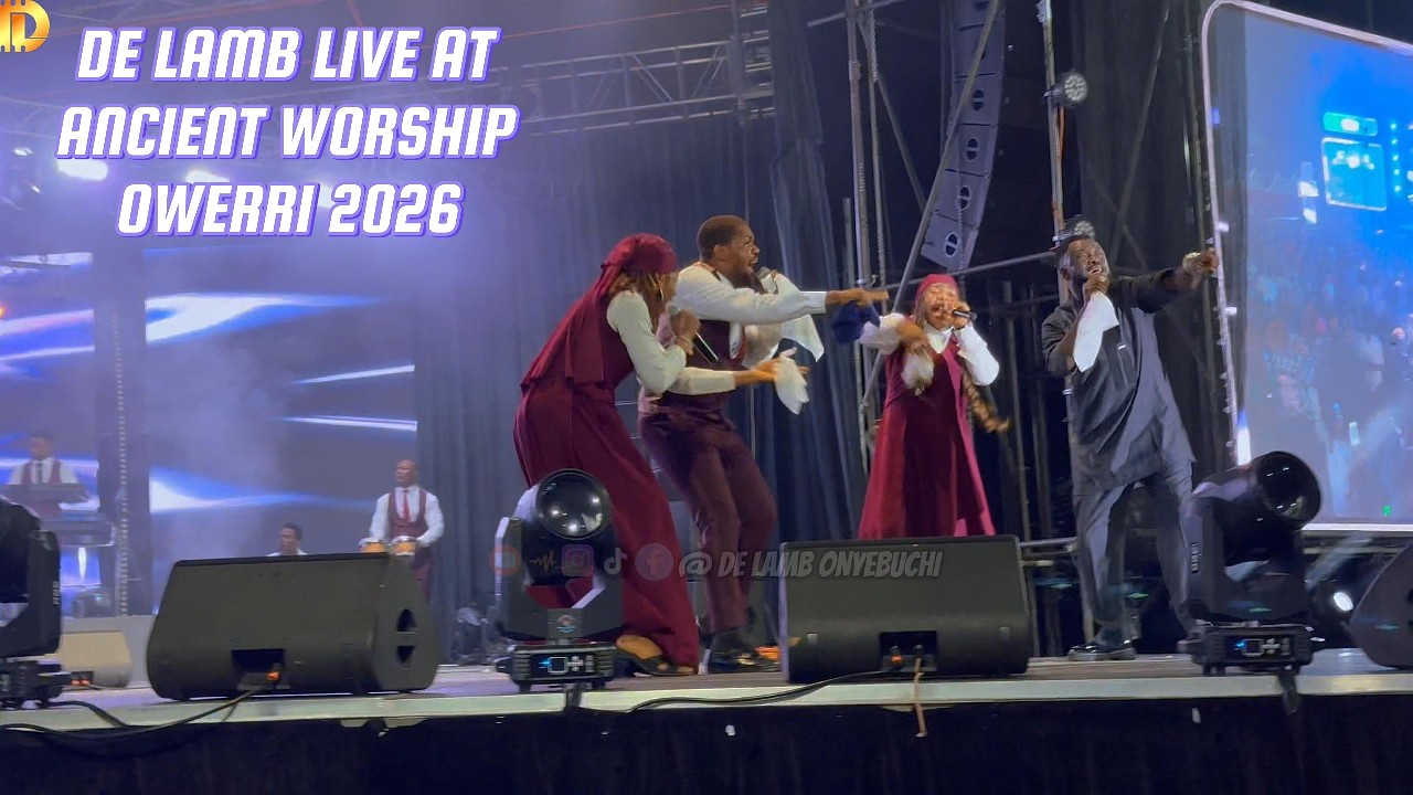 De Lamb Onyebuchi live at Ancient worship Owerri 2026 cover art