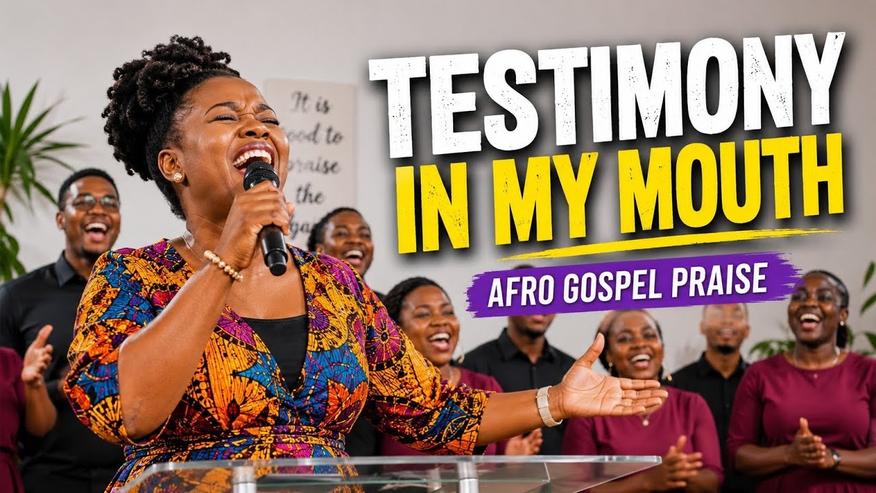 Testimony In My Mouth β Best Afro Gospel Praise Music 2026/Powerful Non-Stop Afrobeat Gospel Worship cover art