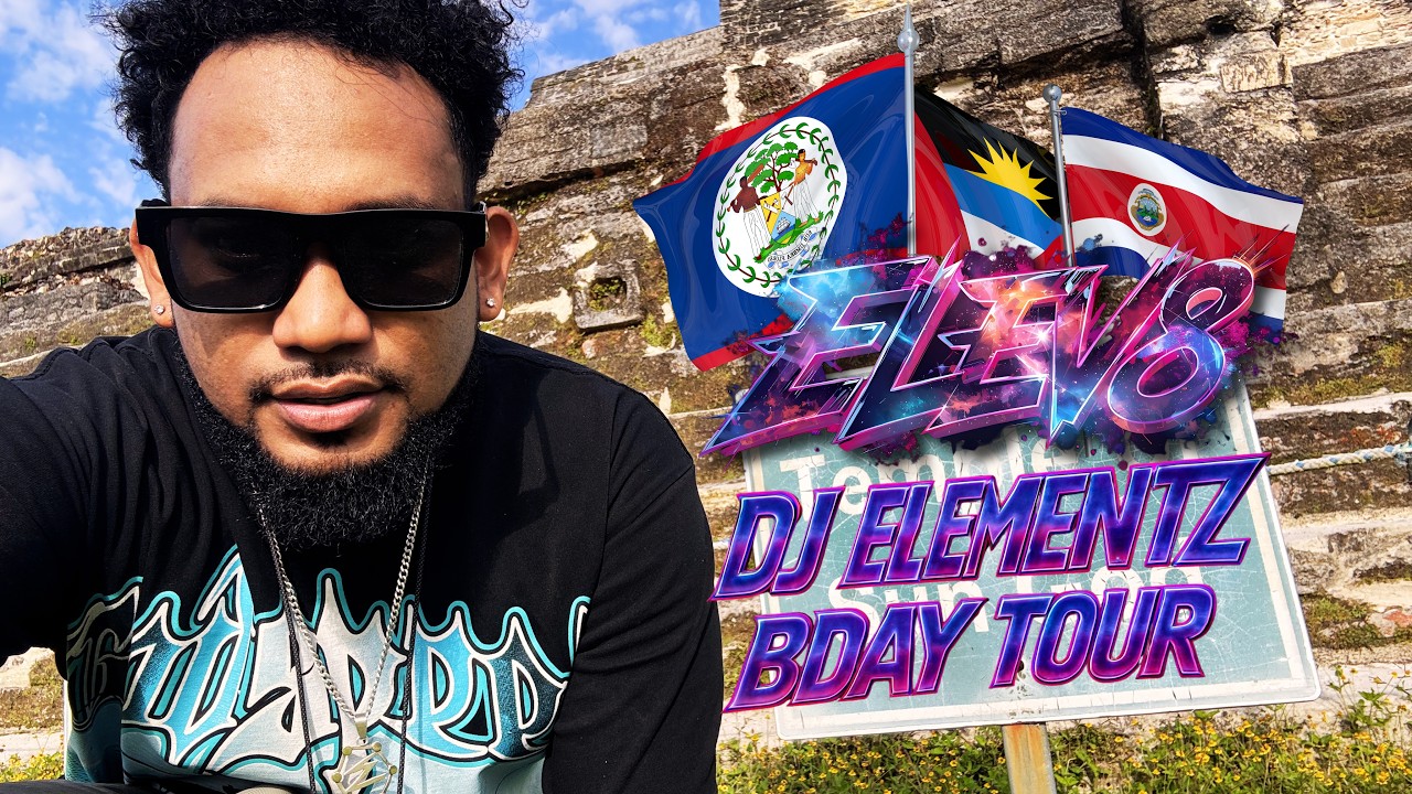 TRAVEL VLOG | ELEV8 TOUR 2026 | TRAVEL TO COSTA RICA 🇨🇷 | TRAVEL TO BELIZE 🇧🇿 | TRAVEL TO ANTIGUA 🇦🇬 cover art