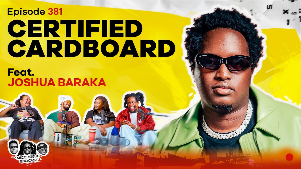 MIC CHEQUE PODCAST | Episode 381 | Certified cardboard Feat. JOSHUA BARAKA cover art