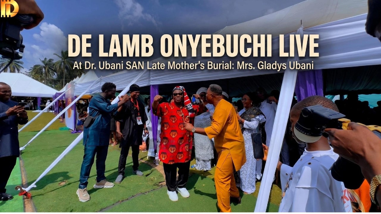 De Lamb live at Dr Ubani SAN late mother's Burial in Abia state: A Final Farewell cover art