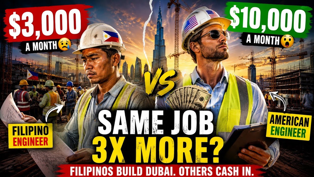 "Filipino Engineers Built Dubai for $3,000 — Americans Get $10,000 for the Same Job" cover art