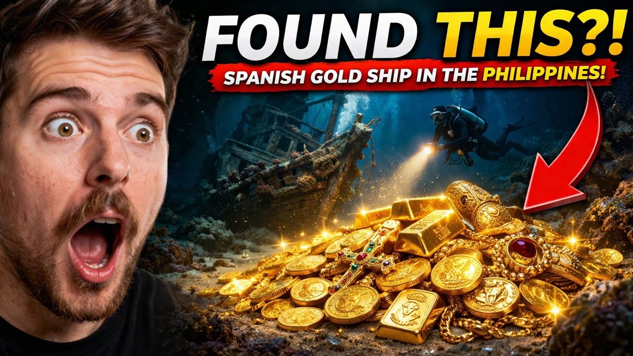 "Divers Found a Sunken Spanish Gold Ship in the Philippines… The Treasure Inside Is WORTH MILLIONS cover art