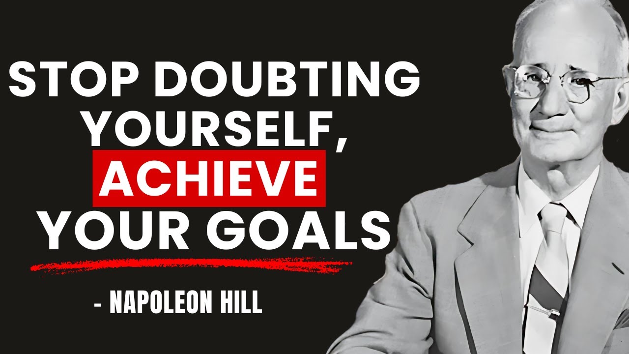 Stop Doubting Yourself & Get Ahead in Your Life | Napoleon Hill cover art