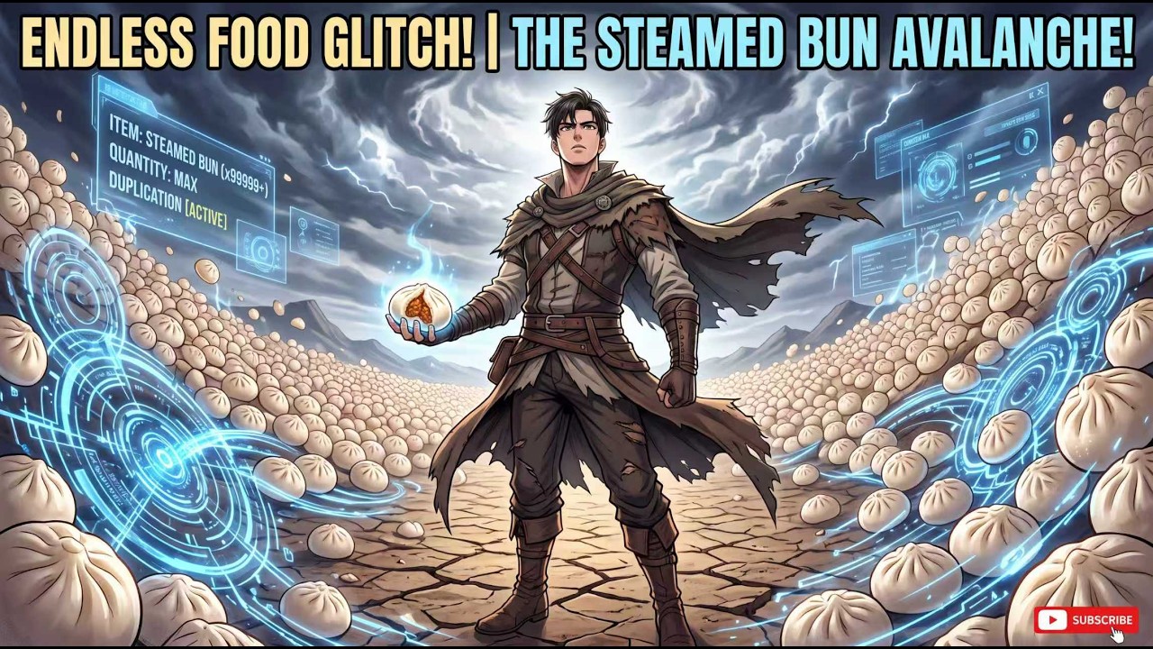 I split a steamed bun in half, and the system accidentally spawned 999 of them. cover art