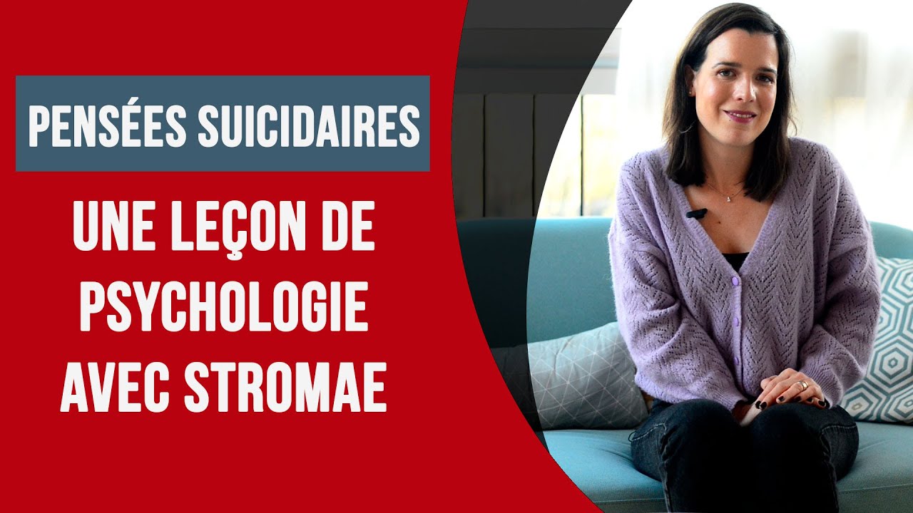 Pensées suicidaires : une leçon de psychologie avec Stromae cover art