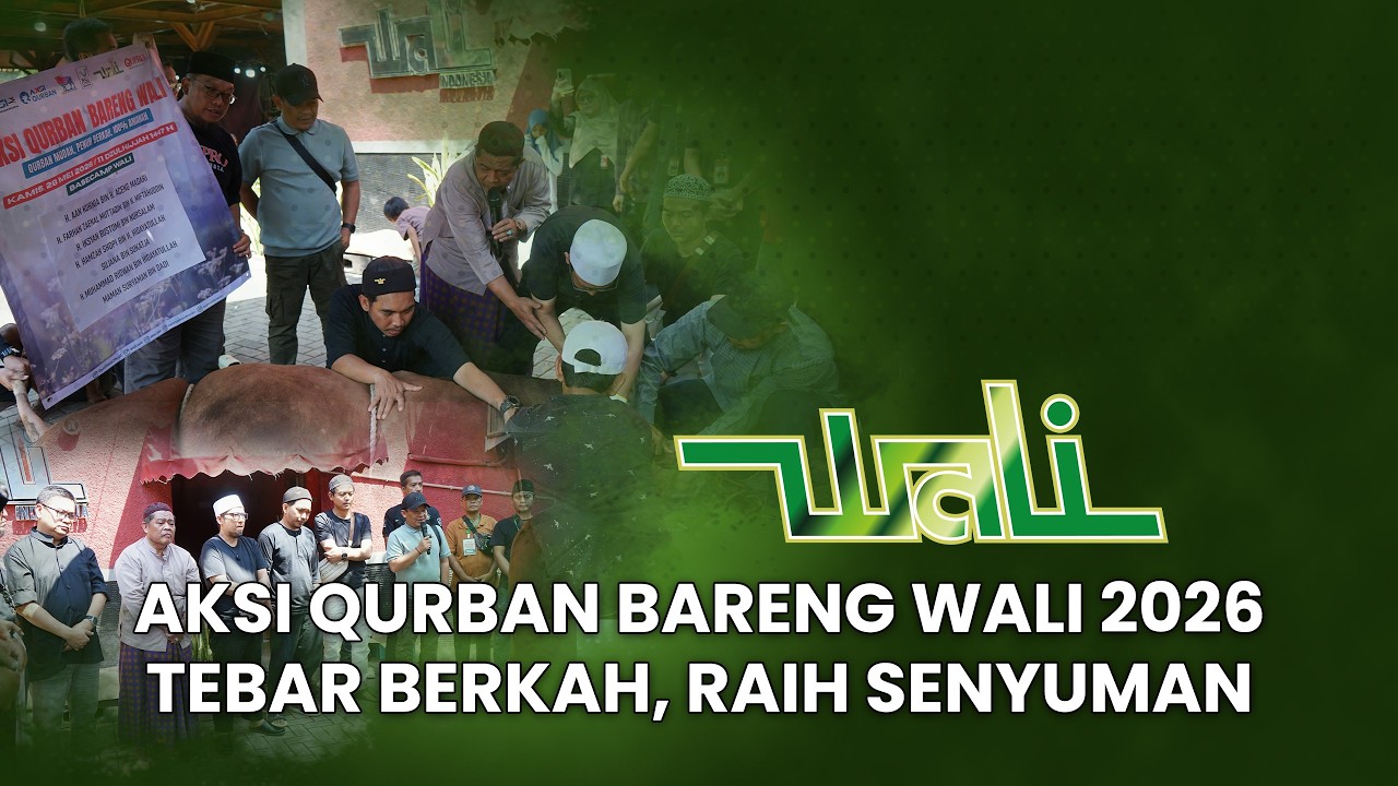 Aksi Qurban Bareng Wali 2026 | Tebar Berkah, Raih Senyuman cover art