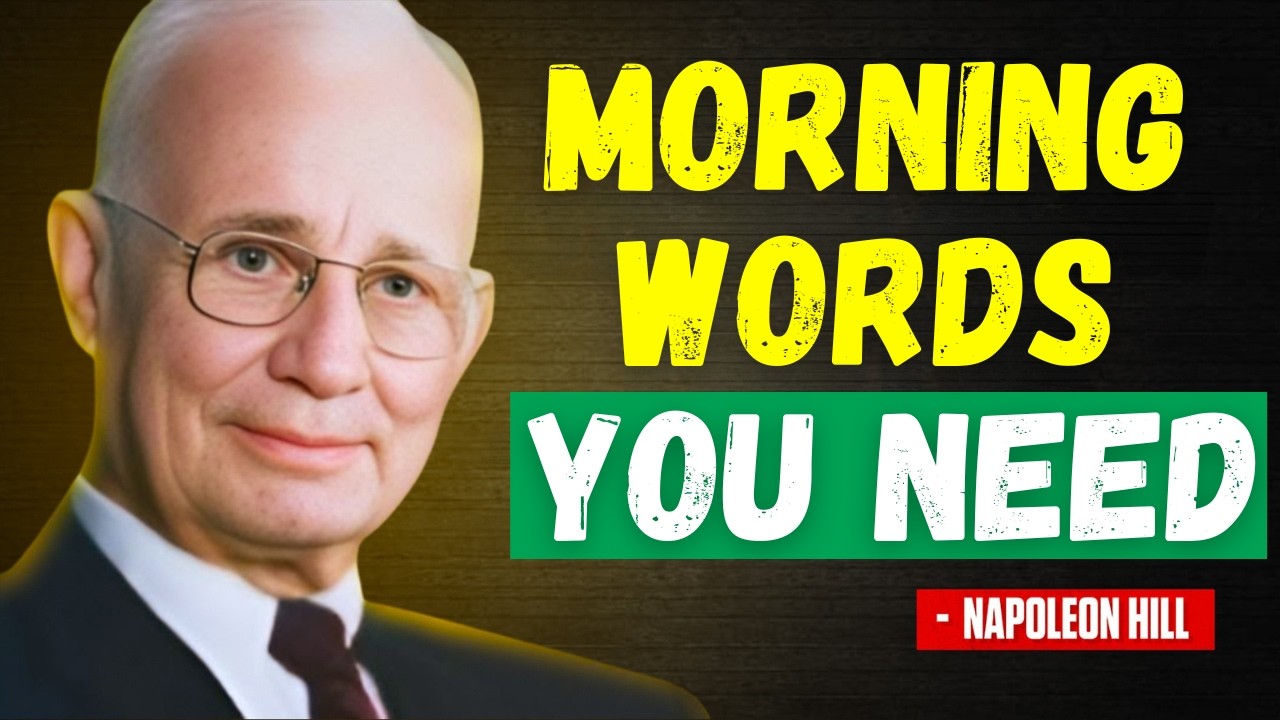 12 Powerful Things to Tell Yourself Every Morning | Napoleon Hill cover art