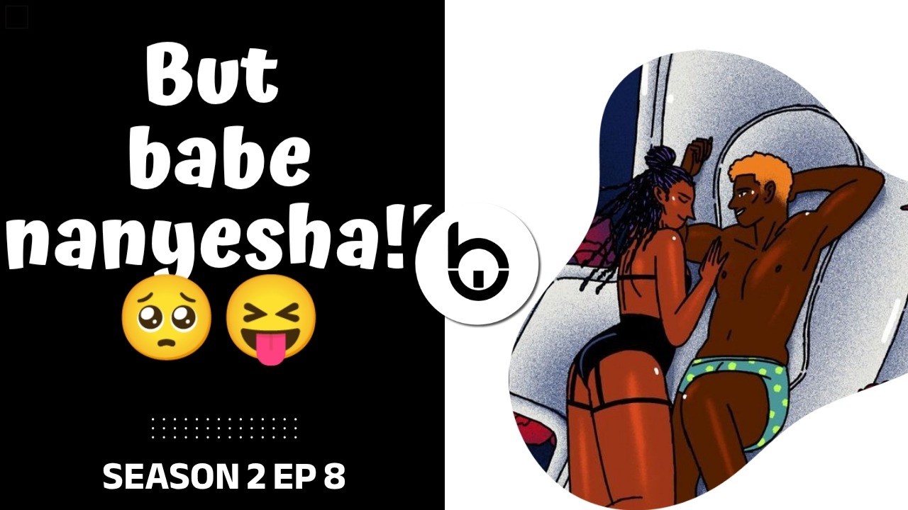 BLACK AND WHITE - BUT BABE NANYESHA !!! cover art