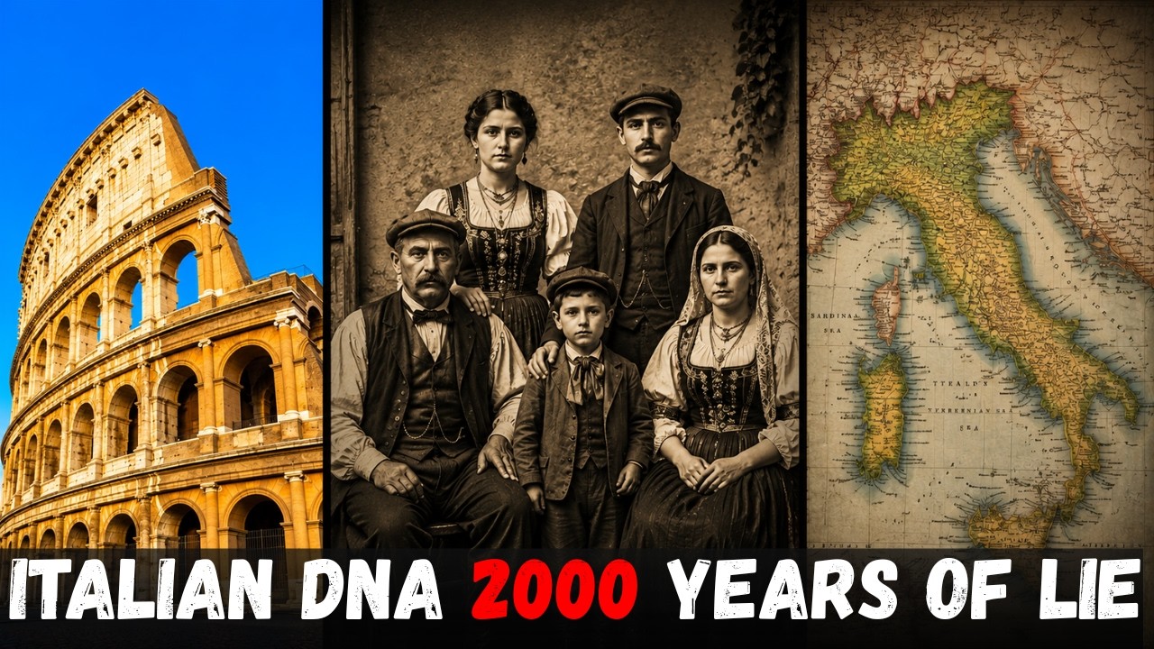 Who Are The Real Ancestors Of Italians ? The Geneticists Answer Is shocking cover art