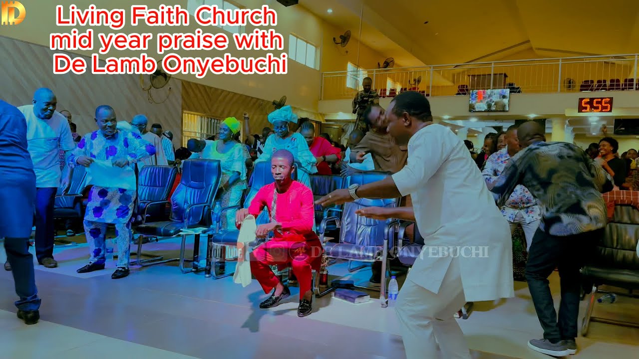 Aya Ome Mma high Praise  live at Living faith church Abakaliki with De Lamb cover art