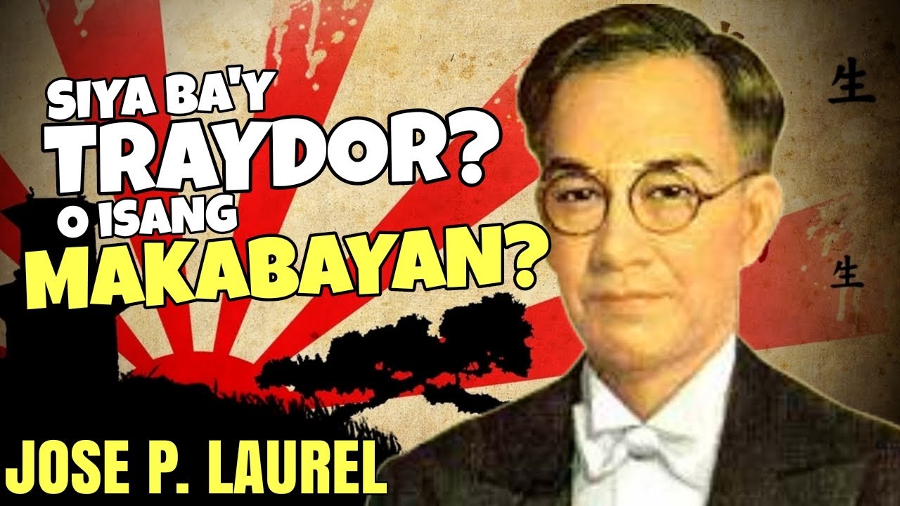 Siya ba'y TRAYDOR o isang MAKABAYAN?|Ang Ikalawang Pangulo ng Republika| Si Jose P. Laurel|Lucastory cover art