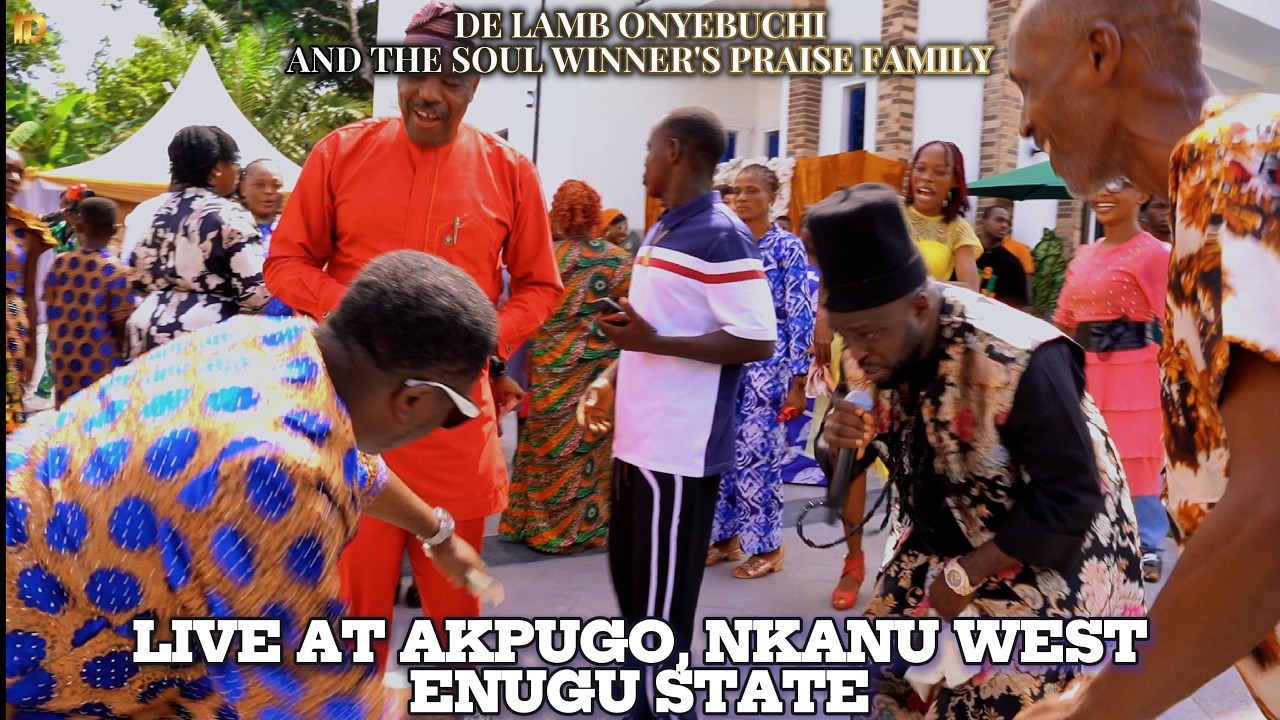 De Lamb live praise @ Dr. Ede's house warming in Akpugo Enugu State cover art